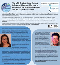 Making a Difference: The FoNS Learning Disability Fellowship