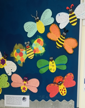 bees art display